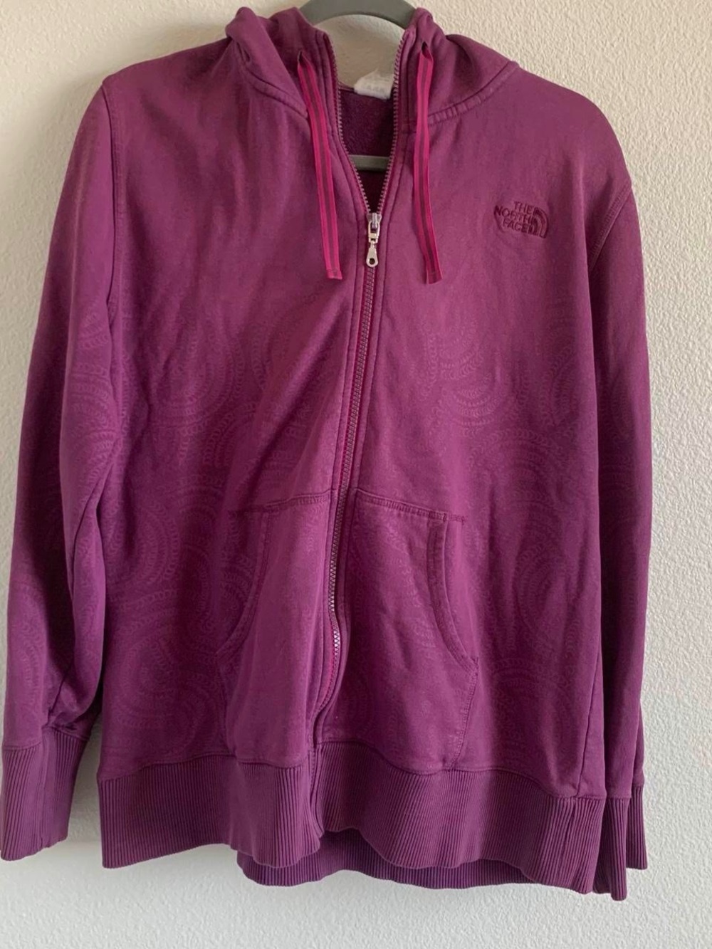 The North Face Women's Deep Magenta Full-Zip Hoodie